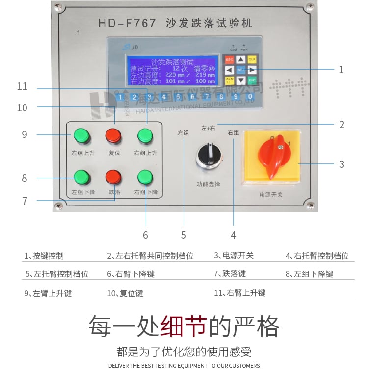 HD-F767沙發跌落試驗機_2 HD-F767沙發跌落試驗機_2